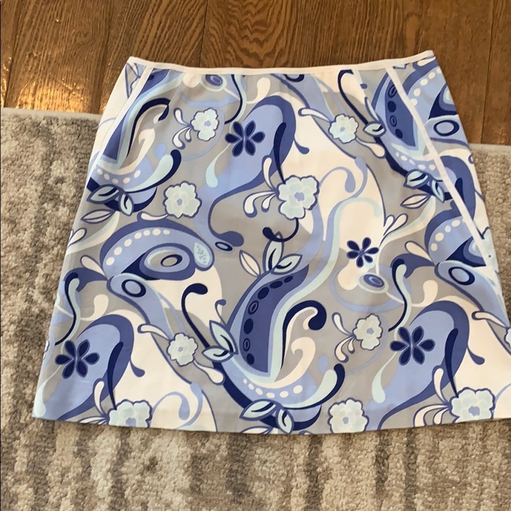 EUC Print Skirt